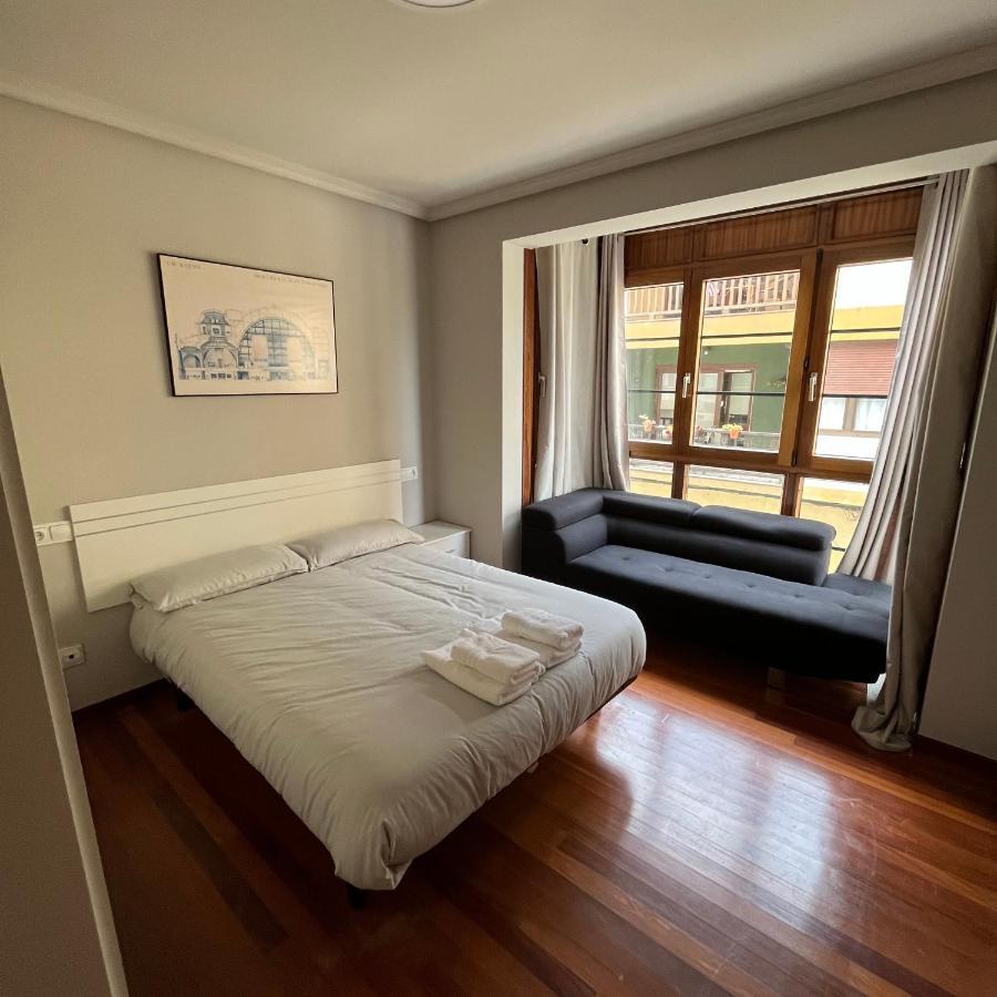 Apartamento Friendly Vistas Mar Apart 3H Y Garaje Gijón Exterior foto