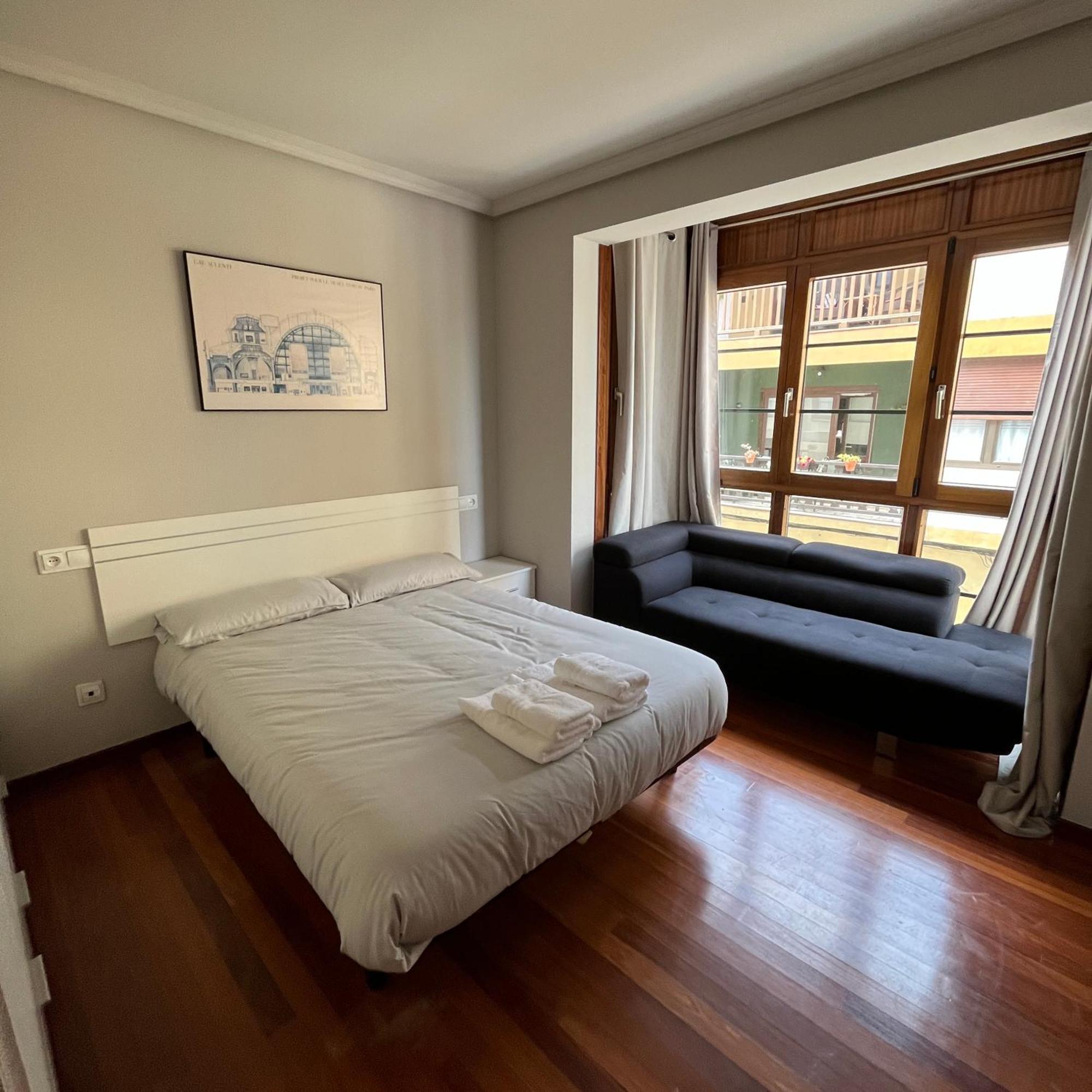 Apartamento Friendly Vistas Mar Apart 3H Y Garaje Gijón Exterior foto